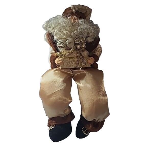 Vintage 1998 Homespun Creations Santa Claus Figurine Nicholas 15" Tall - Picture 1 of 6